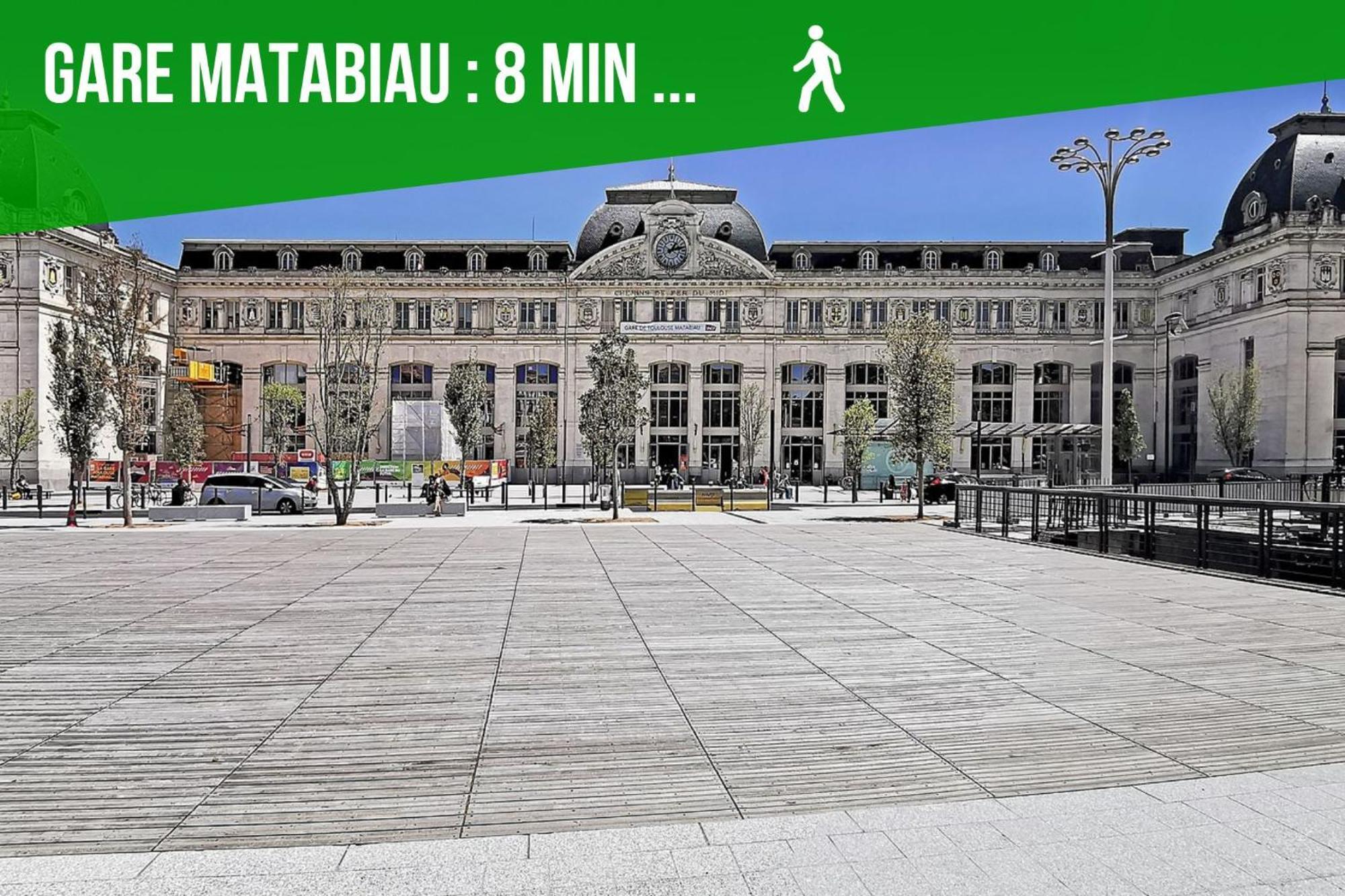 툴루즈 Le Nid D'Orient Entre Matabiau Et Capitole Parking 아파트 외부 사진